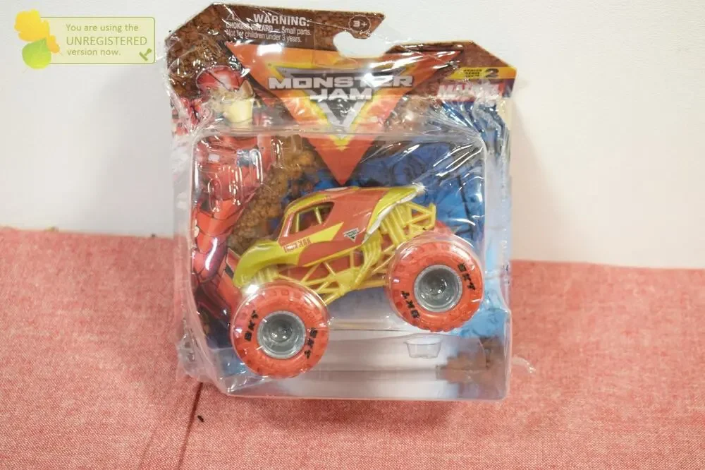 Monster Jam Marvel Official Iron Man Monster Truck